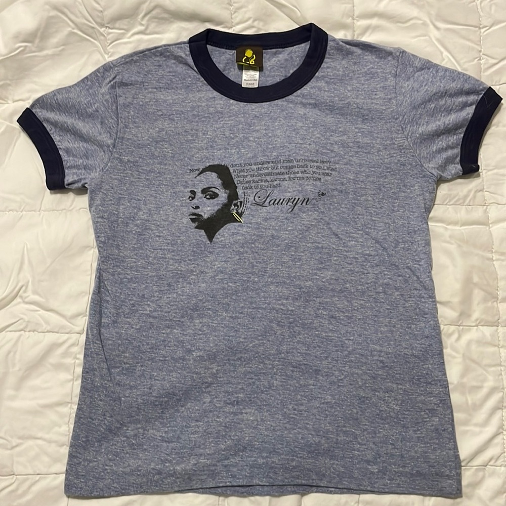 Mixerfriendly Lauryn Hill ringer tee